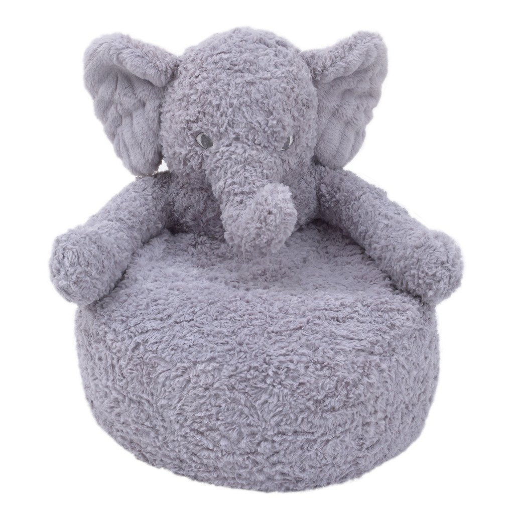 Gray Elephant Luxe Cuddle Plush Chair