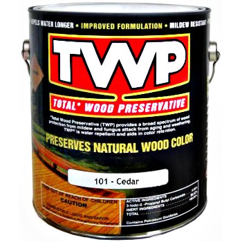 TWP/Gemini TWP101-1G TWP Total Wood Preservative, Cedar ~ One Gallon