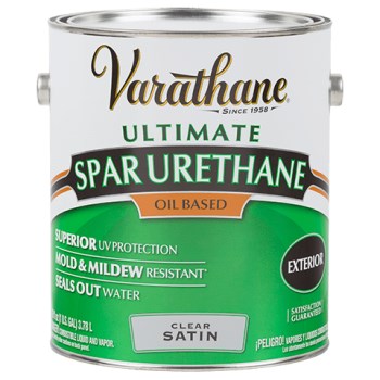 Rust-Oleum 9331 Premium Spar Urethane Exterior, Satin ~ Gallon