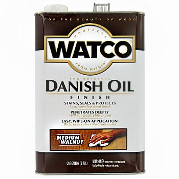 Watco 65931 Danish Oil,  Medium Walnut ~ Gallon