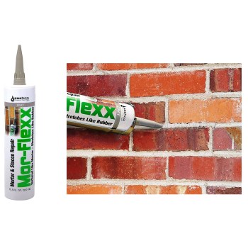 Sashco 15020 MOR-FLEXX  Mortar & Stucco Repair,   Gray ~ 10.5 oz Tubes