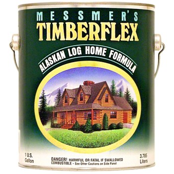Messmer's   TF-600-1 Timberflex Alaskan Log Home Formula,  Natural Finish ~ Gallon