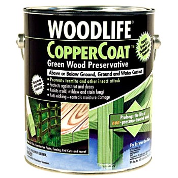 Rust-Oleum 01904 Wood Preservative, CopperCoat Green ~ Quart