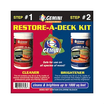 TWP/Gemini 895 Restore-A-Deck Cleaner &  Brightener Kit