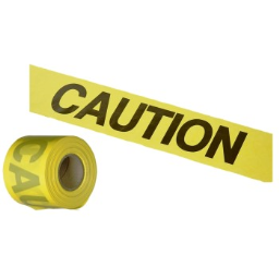 CH Hanson 16100 Caution Tape, Yellow ~ 3" x  300 feet