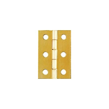 National 211375 Decorative Broad Hinges, Brass ~ 2" x 1 3/8"