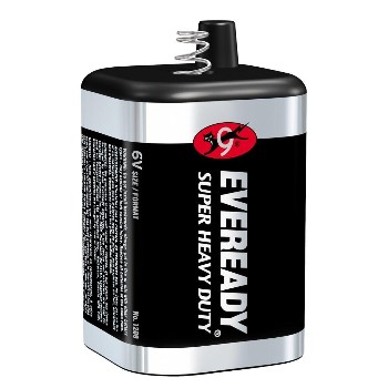Eveready 1209 Super Heavy Duty Lantern Battery ~ 6 Volt