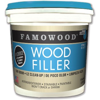 Eclectic 40002126 Famowood Latex Wood Filler, Natural ~ Gallon