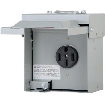 Eaton Corp CHU1S Unmetered Temporary 50 Amp Power Outlet Panel ~ 125/250 Volt