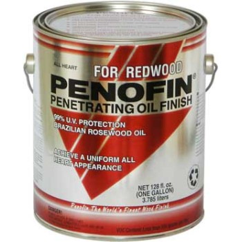 Penofin F5RAHGA Redwood All Heart Penetrating Oil Finish ~ Gallon
