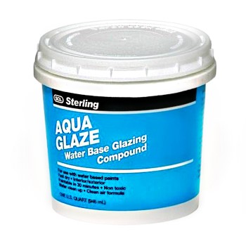 Savogran 021004 Aqua Glaze Glazing Compound ~ Quart
