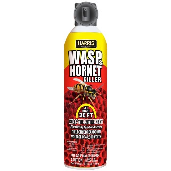 Harris  WH-16 Wasp & Hornet Foam Spray ~ 16oz.