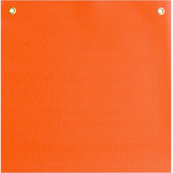 S-Line  49893-14 Fluorescent Orange Safety Flag ~ 18" x 18"