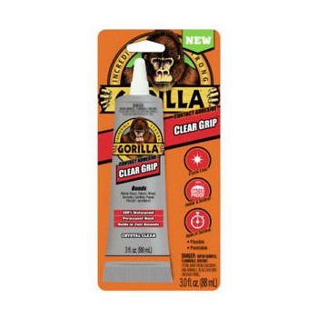 Gorilla Glue/O'Keefe's 8040002 Clear Grip Contact Adhesive ~ 3 oz.