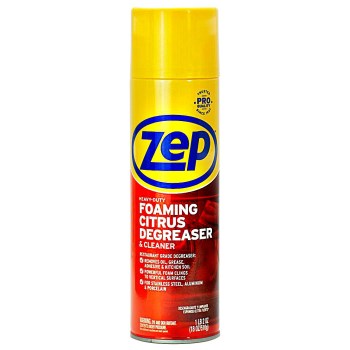 Amrep/ZEP ZUHFD18 ZEP Heavy Duty Foaming Degreaser, 18 oz Aerosol Spray Can