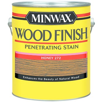 Minwax 227624444 Wood Stain, Honey ~ 1/2 pint