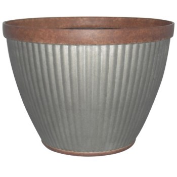 Southern Patio HDR-054795 Galvanized Planter ~ 15"