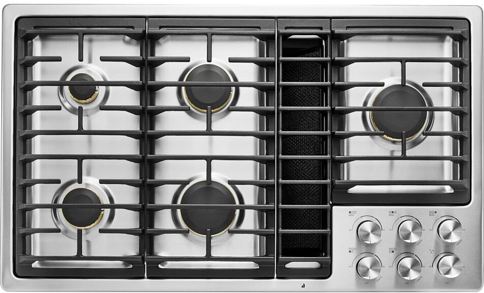 JennAir Euro-Style 36 Natural Gas Drop-In Cooktop JGD3536GS