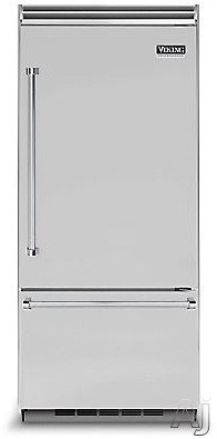 Viking 5 4 Piece Kitchen Appliances Package with Bottom Freezer Refrigerator, Gas Range and Dishwasher in Stainless Steel VIRERADWRH2036