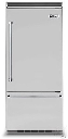 Viking 5 4 Piece Kitchen Appliances Package with Bottom Freezer Refrigerator, Gas Range and Dishwasher in Stainless Steel VIRERADWRH2036