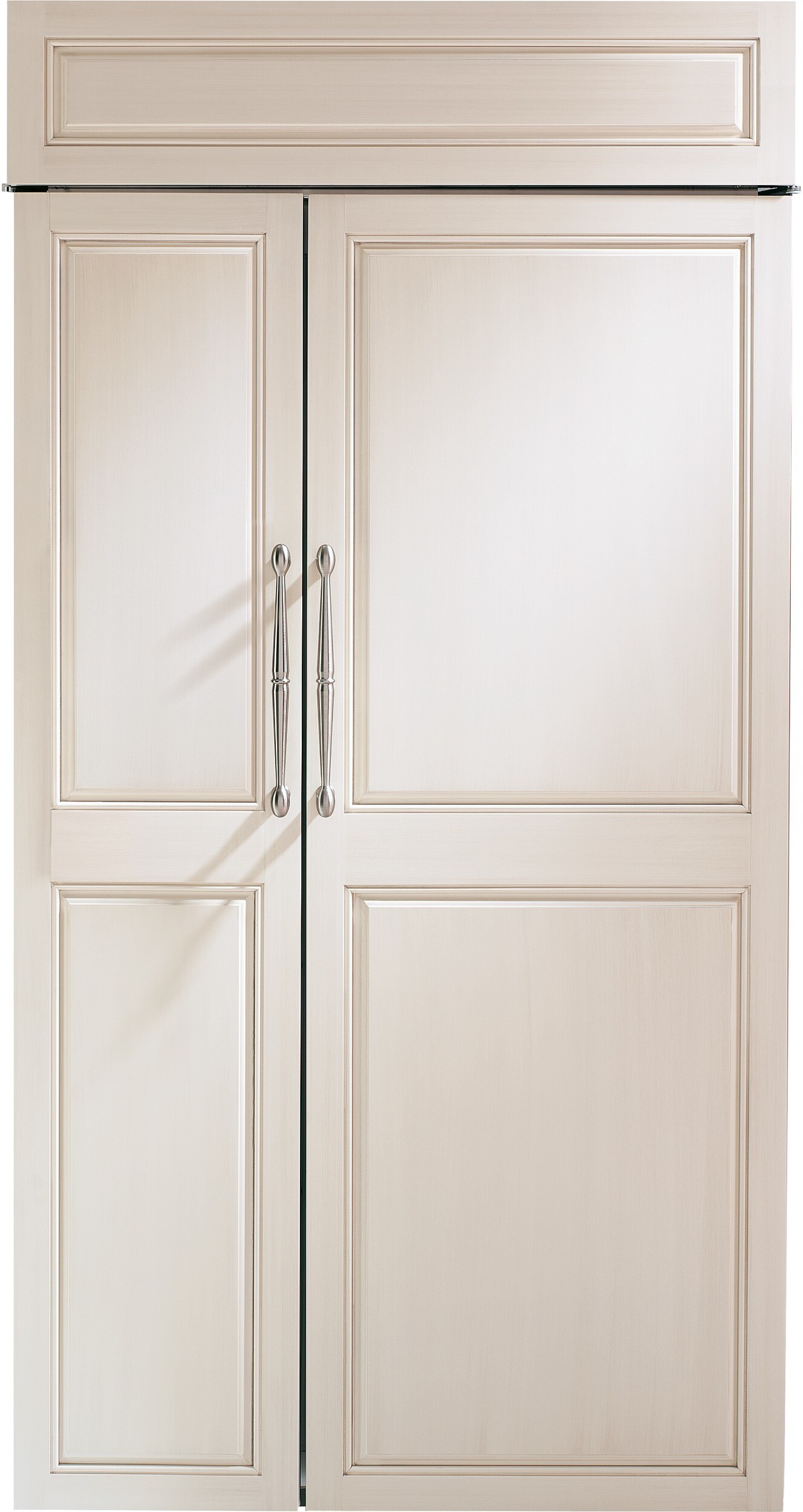 Monogram 42 Inch 42 Built In Counter Depth Side-by-Side Refrigerator ZIS420NNII