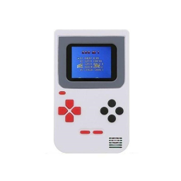 Mini Handheld Game Console 2.0 - Includes 268 Games / White