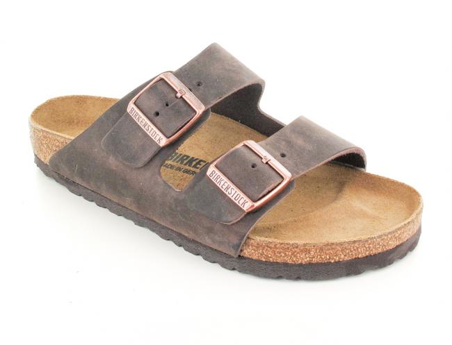 BIRKENSTOCK¨ Leather Sandals / Arizona Habana