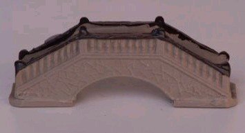 Ceramic Bridge Figurine <br>4 x 1 x 1.5
