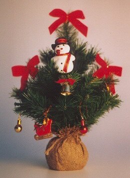 Christmas Bonsai Tree (Artificial) - 19<br><i>(Fraser Fir)</i>