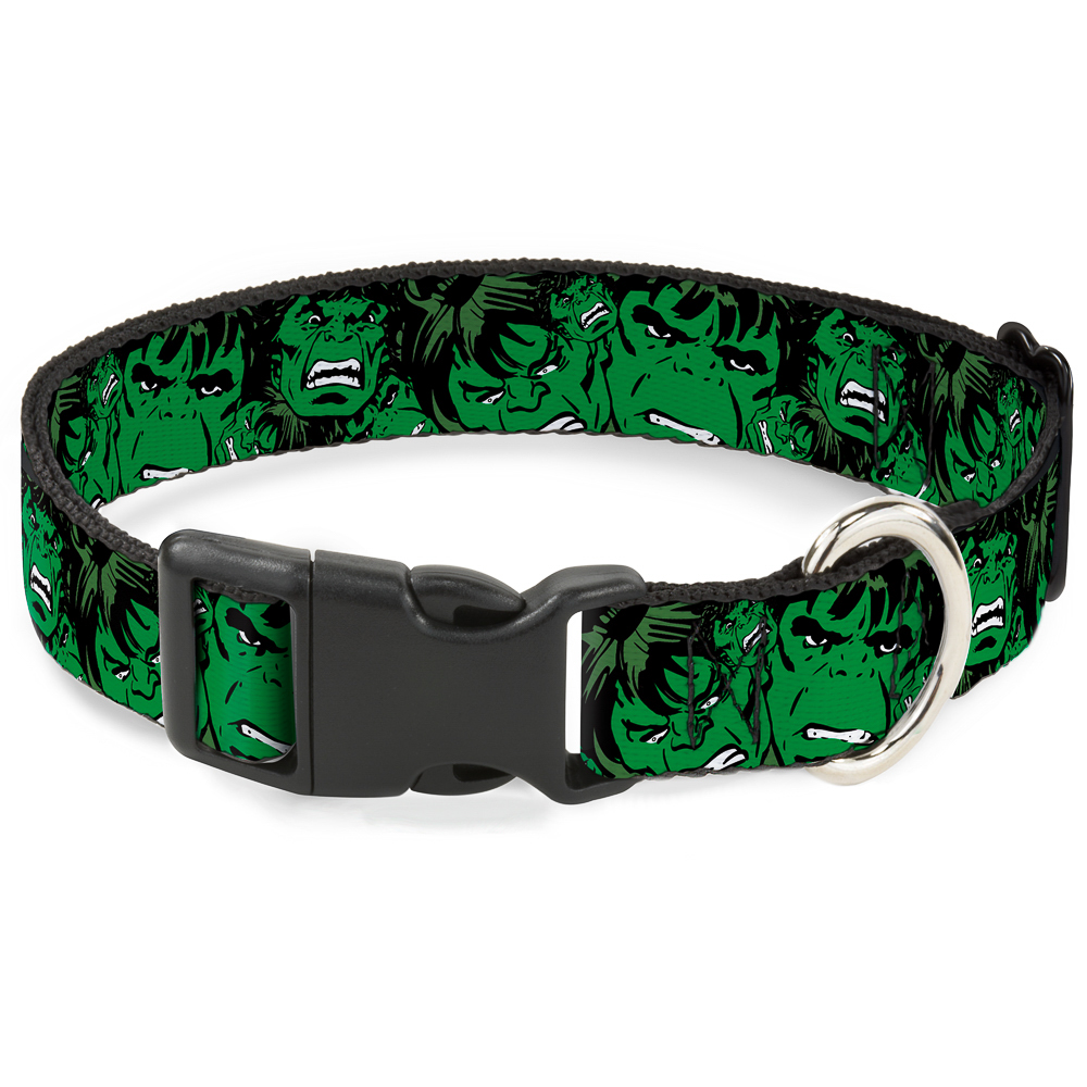 Plastic Clip Collar - The Hulk Stacked