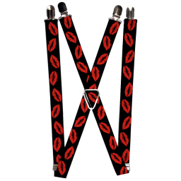 Suspenders - 1.0" - Kisses