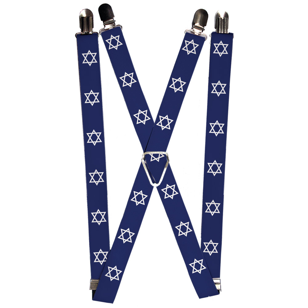 Suspenders - 1.0" - Star of David
