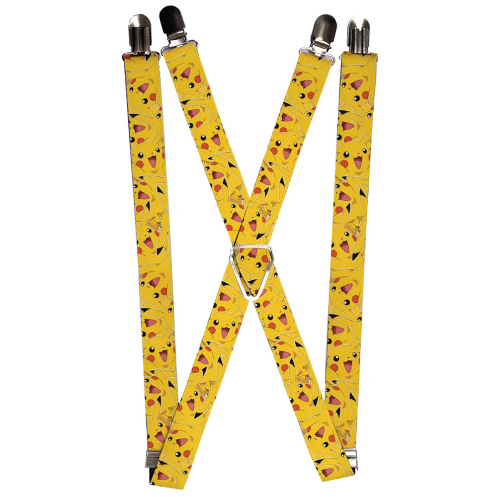 Suspenders - 1.0" - Pikachu Stacked