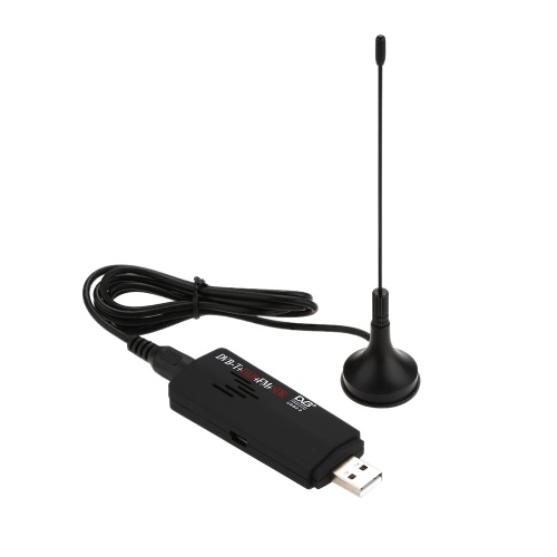 Mini Portable Digital USB 2.0 TV Stick DVB-T + DAB + FM Support SDR Tuner Receiver