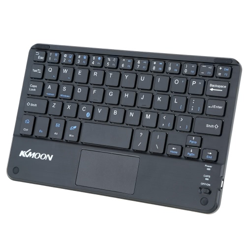 KKmoon 59 Keys Ultra Slim Thin Mini Bluetooth Keyboard