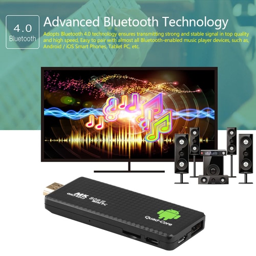 MK809 ¢ó Android 5.1.1 TV Dongle 2G / 8G UHD 4K HDMI KODI / XBMC 3D Mini PC EU Plug