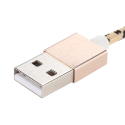 1M Alloy USB 2.0 to Magnetic 5 Pin Micro Data Charging Nylon Braid Cable