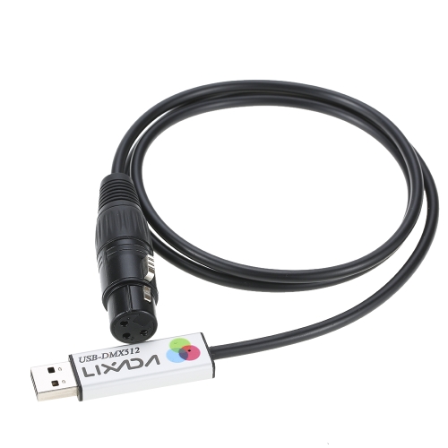 Lixada USB to DMX Interface Adapter