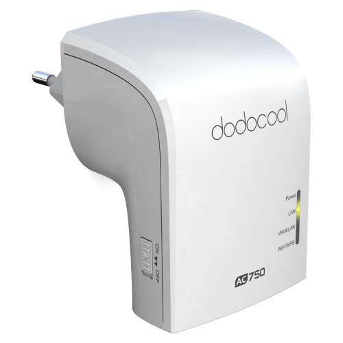 dodocool AC750 Dual Band Wireless Wi-Fi AP / Repeater / Router Simultaneous