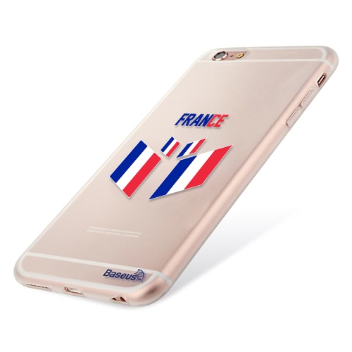 Baseus TPU Phone Case Sport Europe UK / France / Spain / Germany / Italy Soccer Football Fans Protective Cover Shell