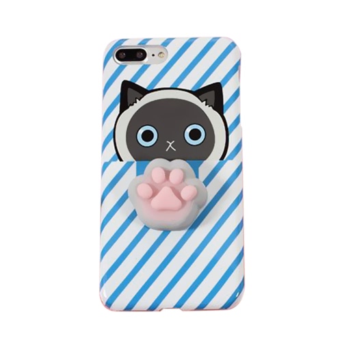 Background Cute 3D Squishy Silicon TPU Shell