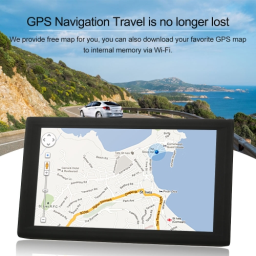 KKmoon 9inch Tablet GPS Navigation Android Smart System 16GB Portable Car Stereo Audio Player Multimedia Entertainment Wi-Fi BT FM USB/SD Free Map
