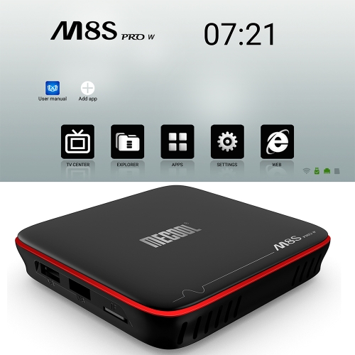 MECOOL M8S PRO W Smart Android 7.1 TV Box