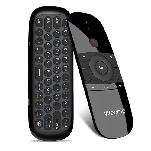 English Version Wechip W1 2.4G Air Mouse Wireless Keyboard
