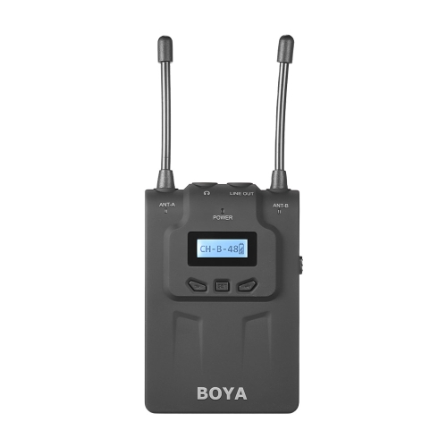 BOYA BY-WM8R UHF Dual-Anrenna Wireless Microphone System Receiver