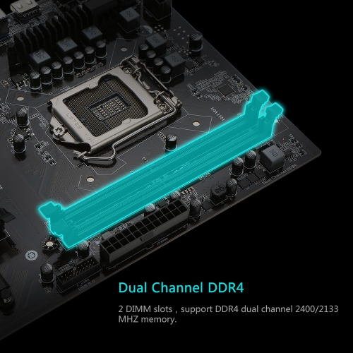 Colorful C.B250A-BTC YV20 Motherboard Systemboard for Intel B250/LGA1151 Socket Processor DDR4 SATA3 USB3.0 ATX Mainboard for Miner Mining Desktop