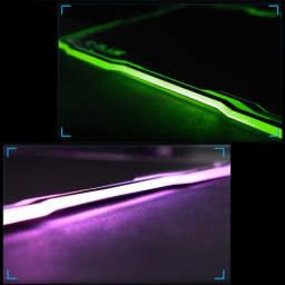 E-3LUE EMP013 LED Lighting USB Wired Hard Gaming Mouse Pad