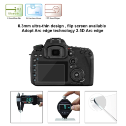 PULUZ Camera Screen Protective Films Polycarbonate Protect Film for Canon 7DMark II