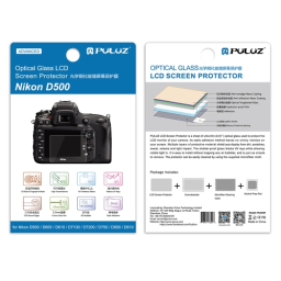PULUZ Camera Screen Protective Films Polycarbonate Protect Film for Nikon D500/D600/D610/D7100/D7200/D750/D800