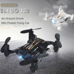 Flytec SBEGO 132 2.4G 4CH Air-Ground Flying RC Car Mini Drone Headless Mode One-key Return Quadcopter